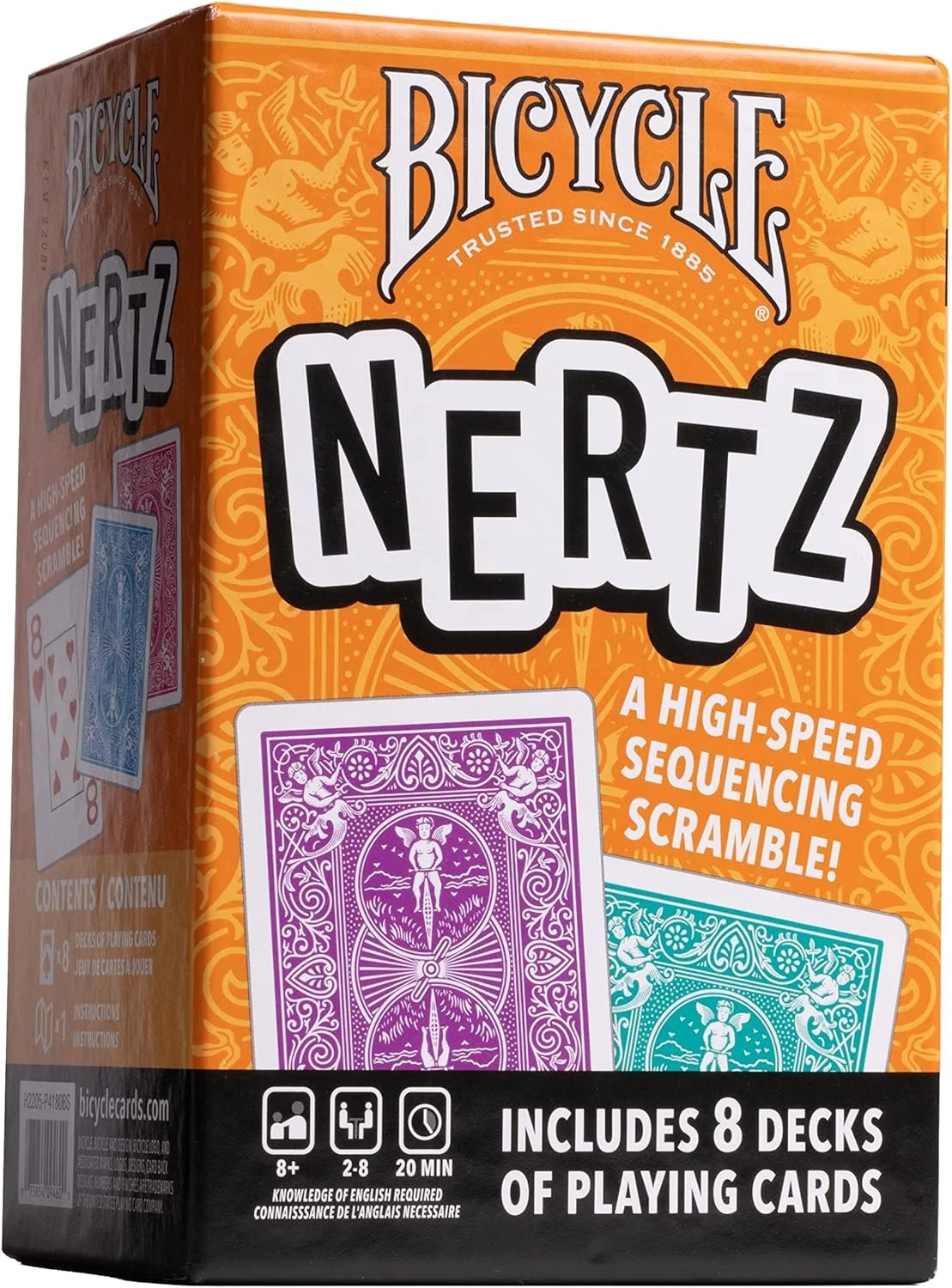 Bicycle Nertz Playing Cards Game Multiplayer Solitaire (up to 8 Players) | Walmart (US)