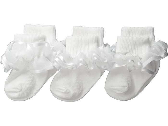 Jefferies Socks Frilly Lace (Infant/Toddler/Little Kid/Big Kid) | Zappos