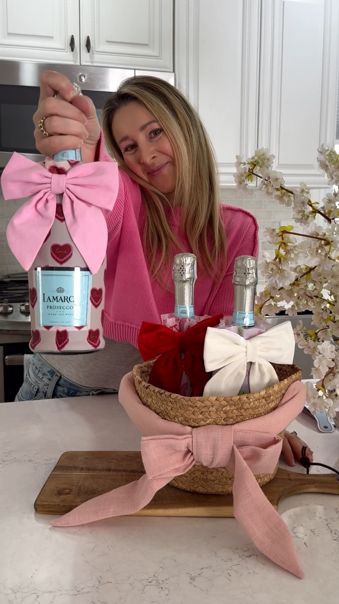 The cutest bottle decor 🥂 For Valentine’s themed wraps visit their website 🤍

#LTKHome #LTKValentine