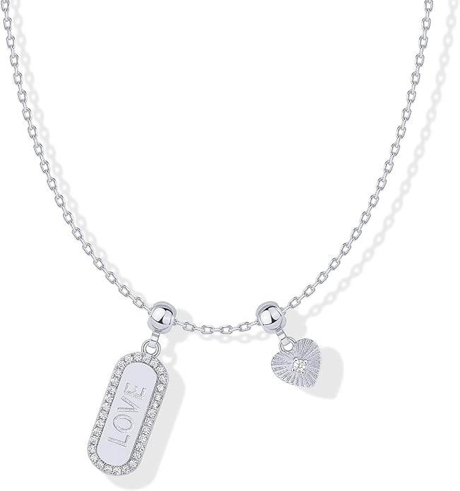 PAVOI Adjustable Whimsical Gold Charm Necklace for Women, 14K Gold Plated Cute Dainty Pendant Nec... | Amazon (US)