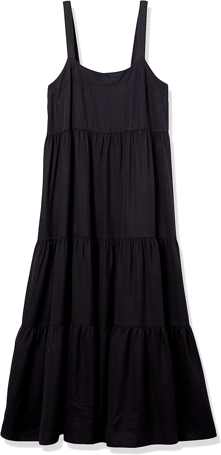 The Drop Women's Britt Tiered Maxi Tent Dress | Amazon (US)