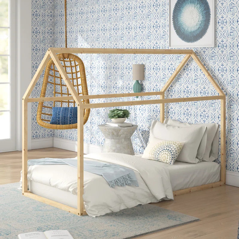 Ledger Solid Wood Canopy Bed by Isabelle & Max™ | Wayfair North America