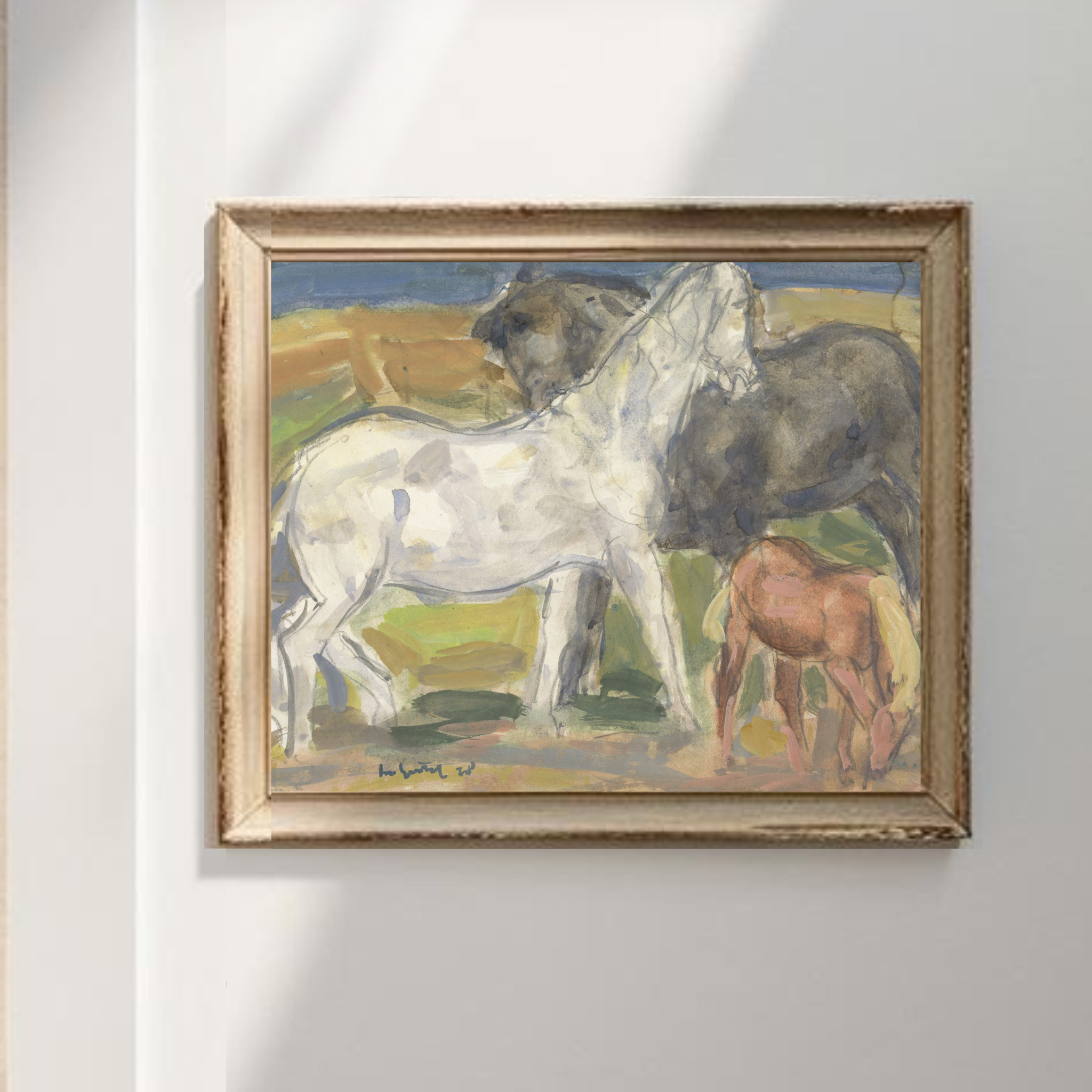 Vintage Abstract Horse Painting Print for your gallery wall or living spaces  

 

#LTKmodest #LTKfamily #LTKgiftguide