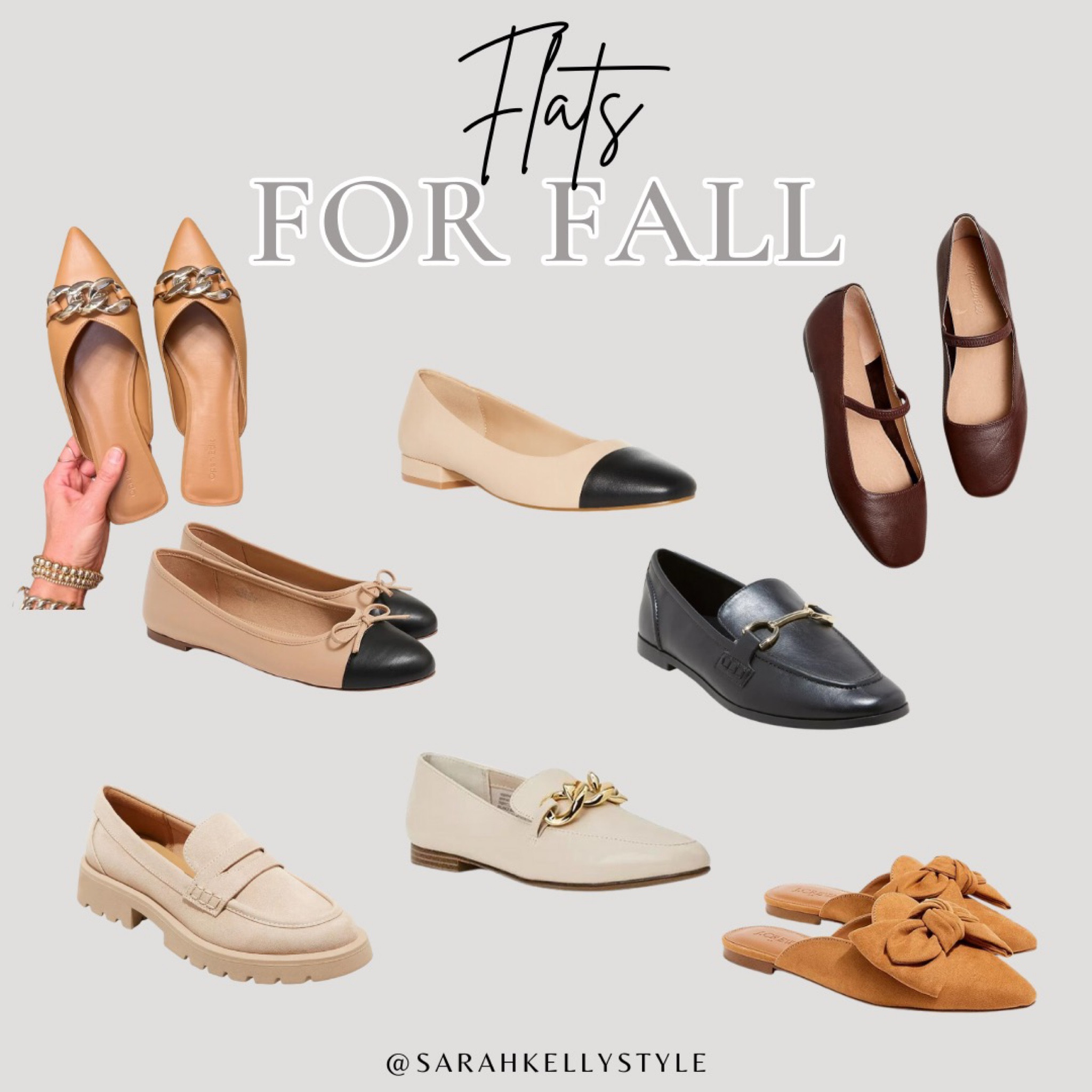 Flats for fall, Sarah Kelly style 

#LTKover40 #LTKstyletip #LTKSeasonal