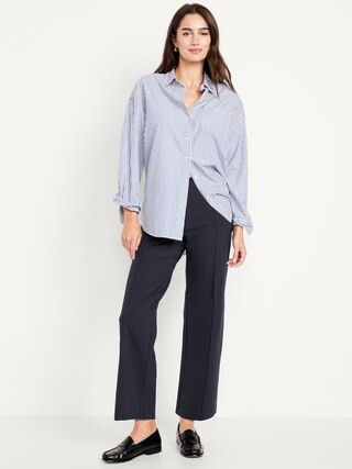 Extra High-Waisted Stevie Straight Ankle Pants | Old Navy (US)