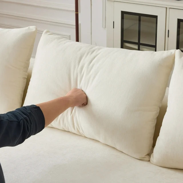 108" Cloud Sectional Couch with Chaise Longue, Modern L Shaped Modular Sofa with Deep Seat, Comfy... | Walmart (US)