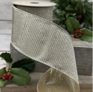 PLEATED LAME RIBBON - 305 Deco Living | 305 Deco Living & Co