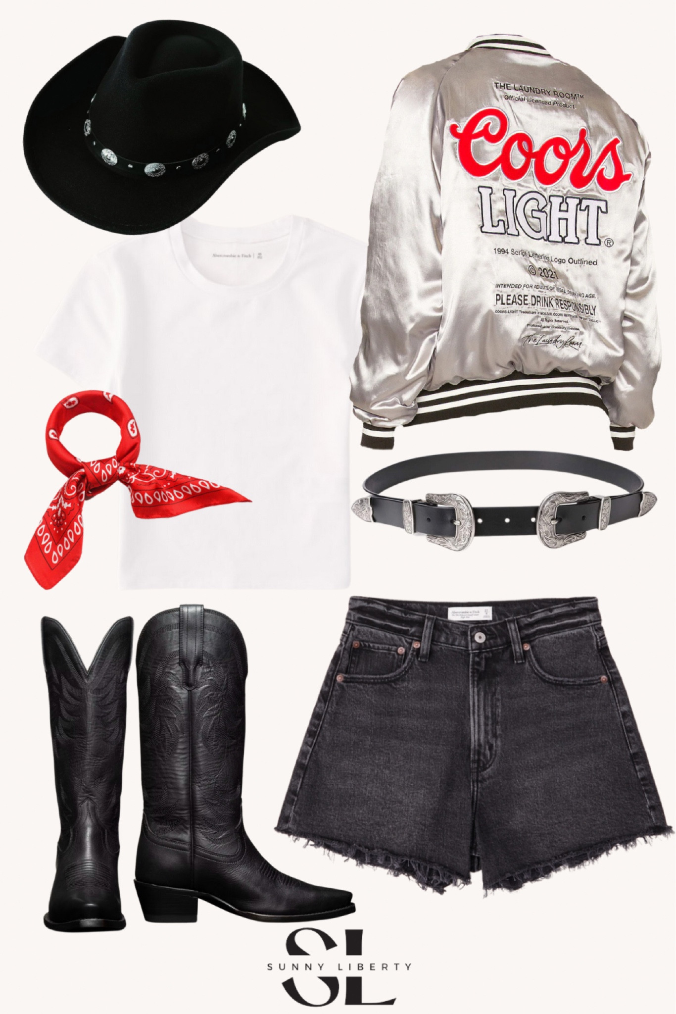 Country concert outfit inspo

western | country concert | nashville | morgan wallen | music festival | zach bryan | lainey wilson | concert outfit | cowboy boots | cowboy hat | coors light jacket | jean shorts

#LTKshoecrush