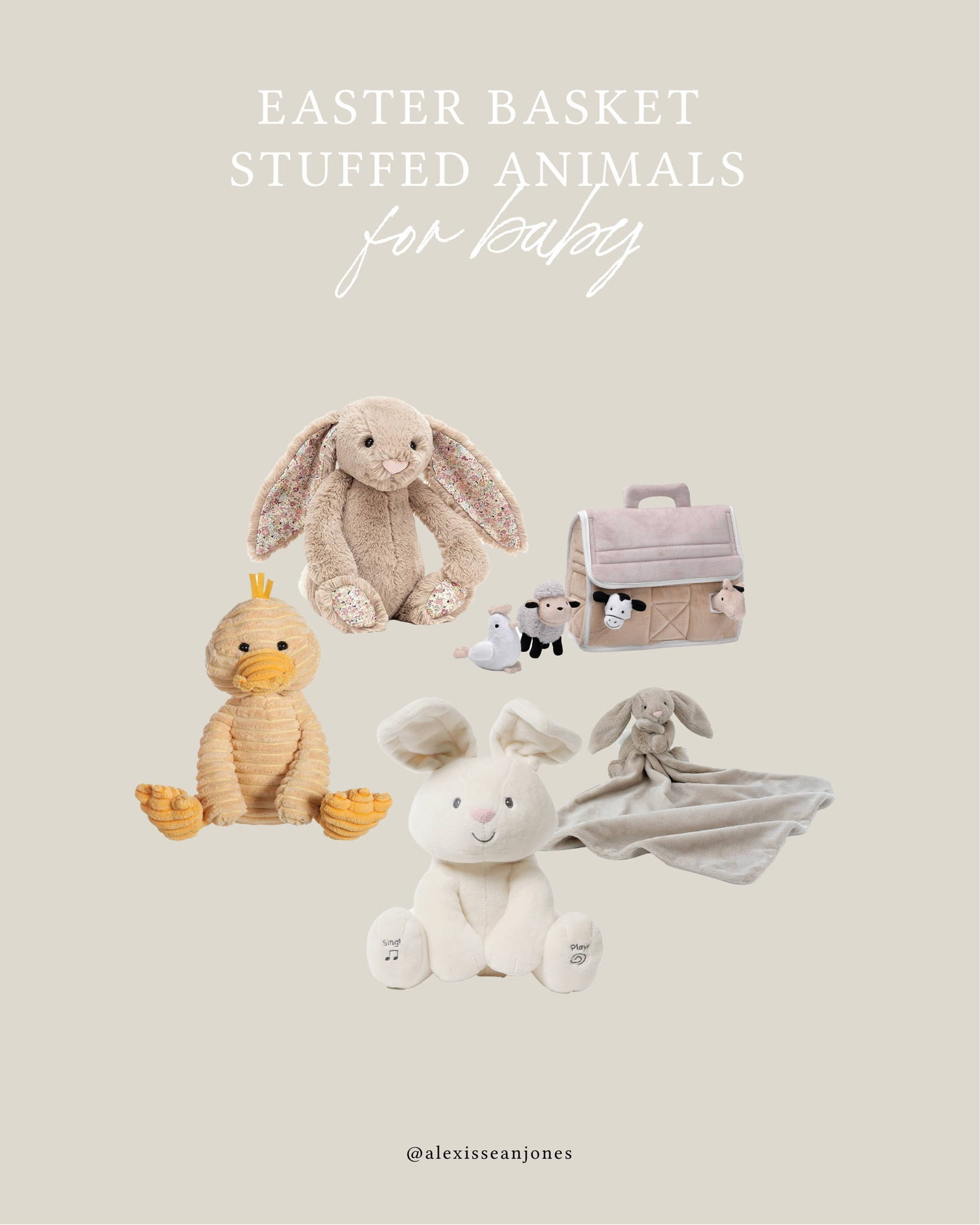 the cutest stuffed animals to add to your baby’s Easter basket

#LTKSeasonal #LTKkids #LTKfamily