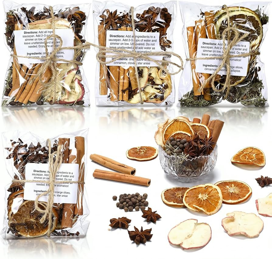 Siifert 4 Pcs Fall Simmer Potpourri, Stovetop Potpourri Bags, Classic | Amazon (US)