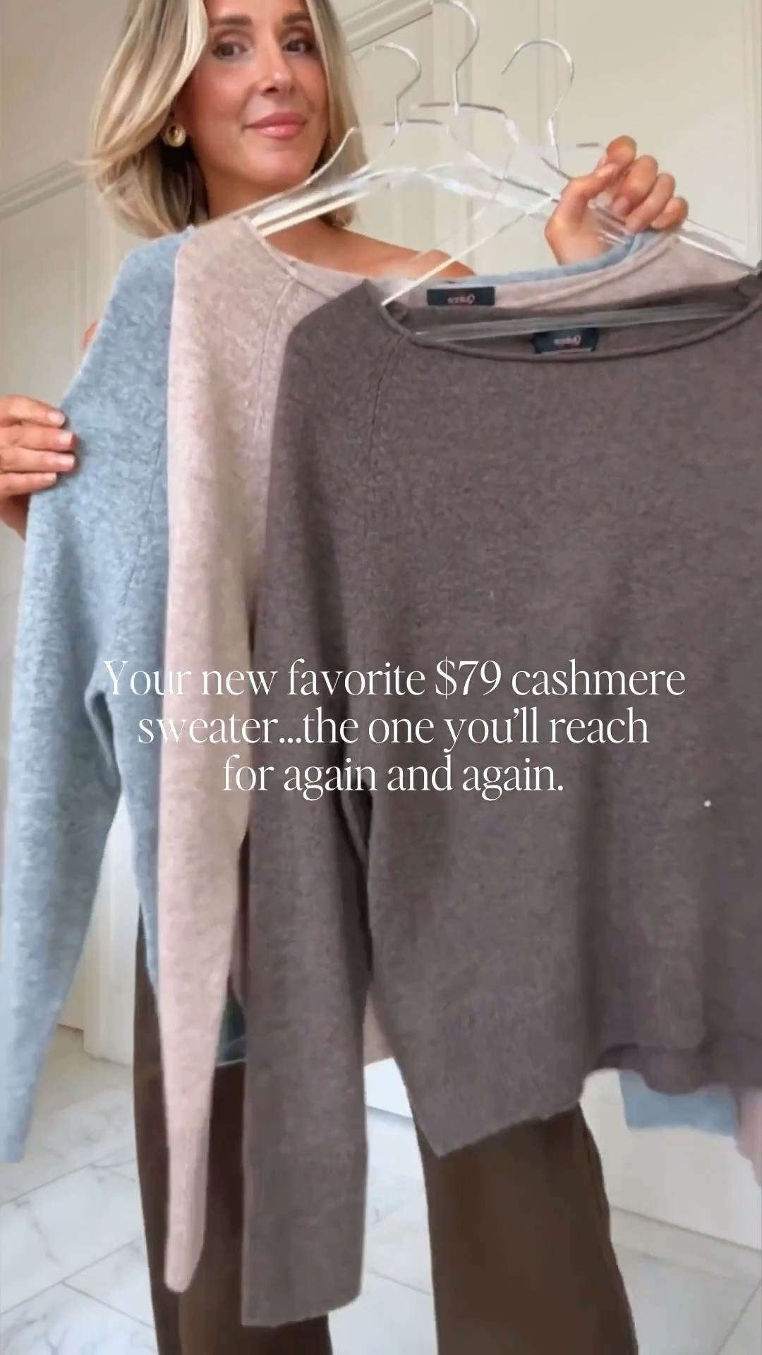 This sweater is so soft and one of my most reached for. I'm wearing size small.

#LTKgrwm #LTKootd