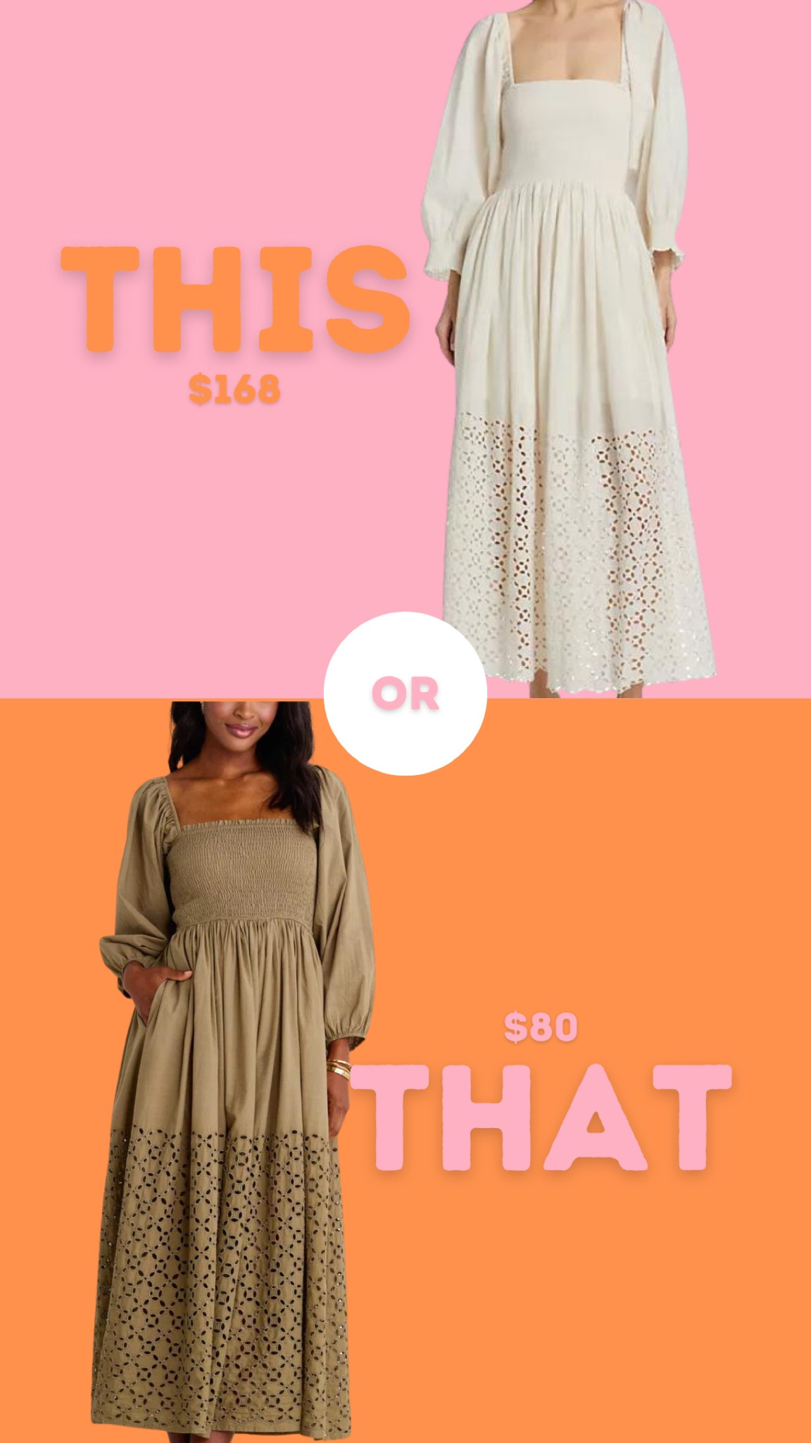This or That Free People cut out maxi dress … 

#LTKStyleTip #LTKFindsUnder100