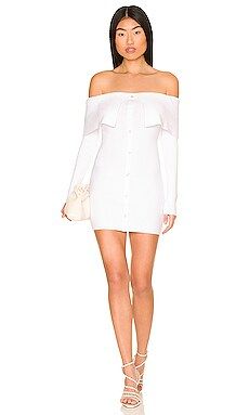 MAJORELLE Taliah Mini Dress in White from Revolve.com | Revolve Clothing (Global)