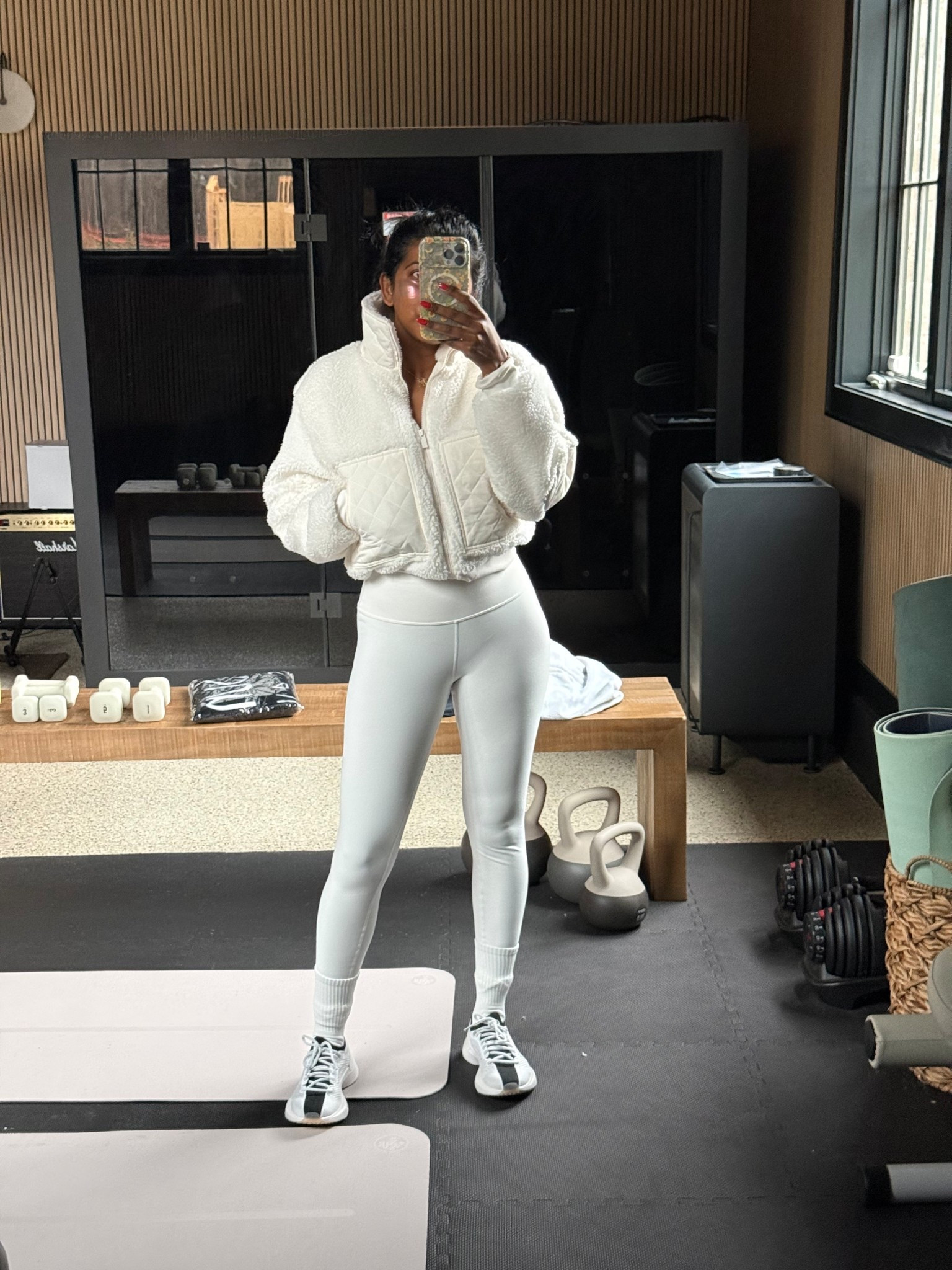 Today’s workout fit 🤍

#LTKgrwm #LTKootd #LTKBeauty