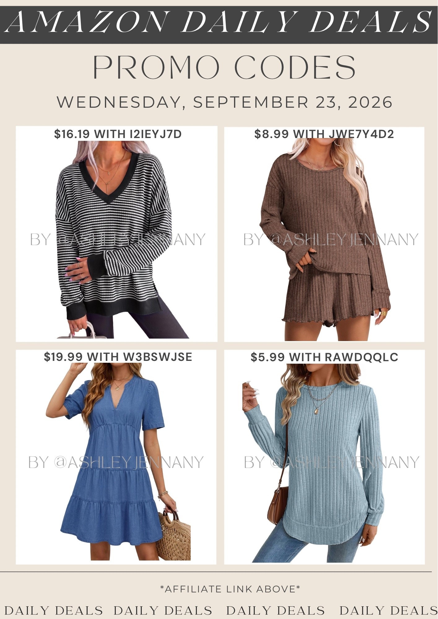 Amazon deals

#LTKSaleAlert #LTKMidsize #LTKSeasonal