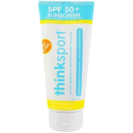 Think, Thinksport, Sunscreen, SPF 50+, For Kids, 6 fl oz(pack of 1) | Walmart (US)
