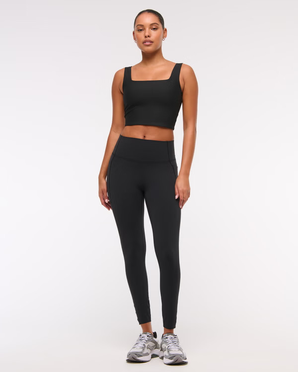Women's YPB studioFLEX 7/8-Length Pocket Legging | Women's Bottoms | Abercrombie.com | Abercrombie & Fitch (US)
