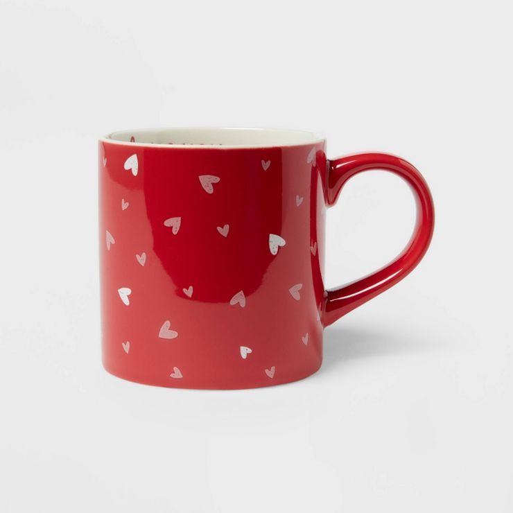 16oz Stoneware 'Love You More' Mug - Threshold™ | Target