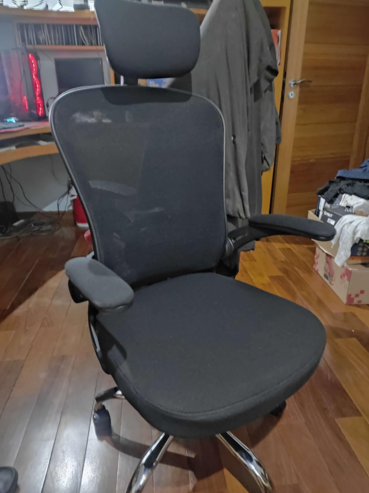 cadeira de ergonomica escritorio（Preto） | Amazon (BR)