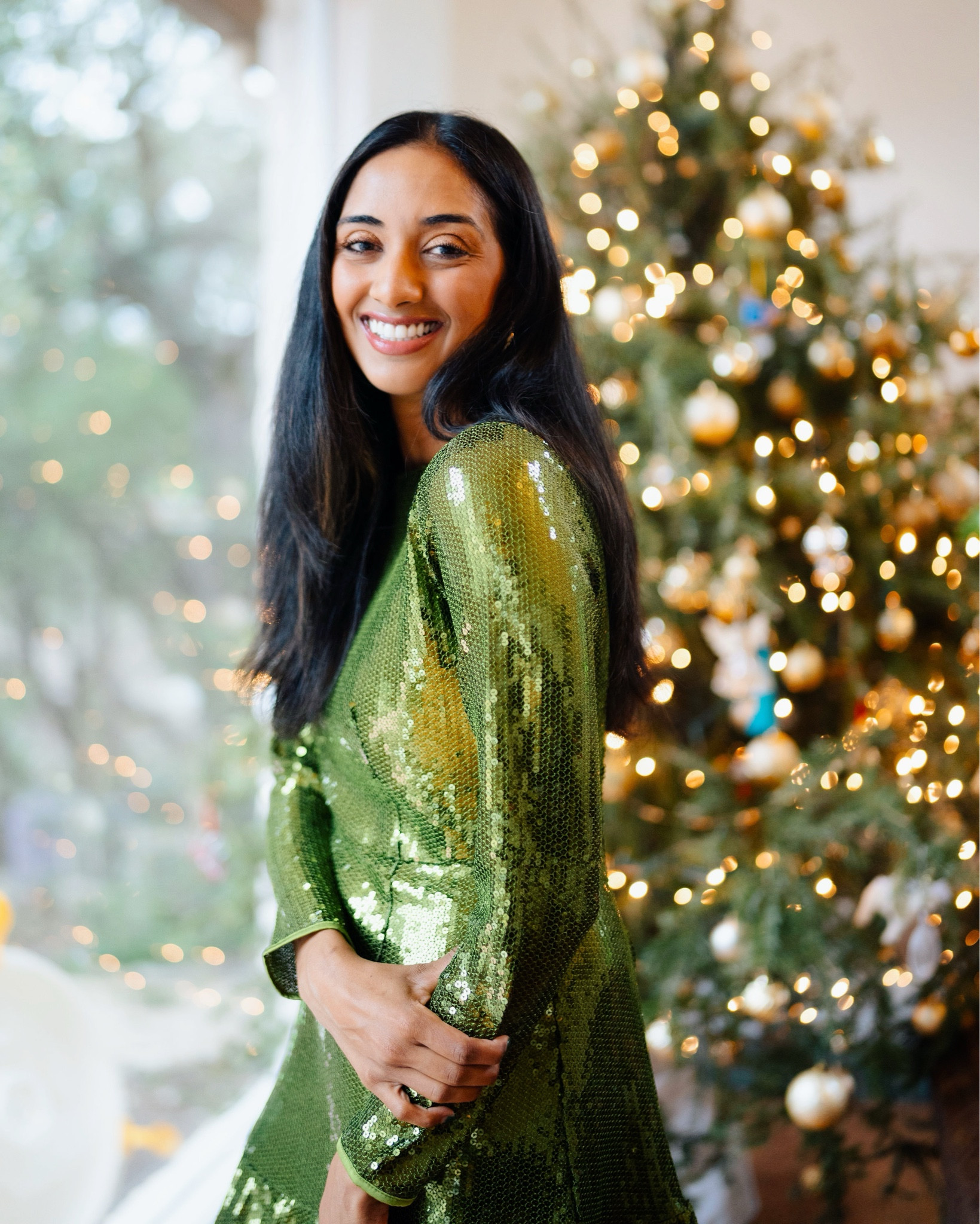 10 more sleeps till Christmas! 💚✨ Cant wait. Do you have your holiday outfits ready? I’ve linked several I love here! #walmartpartner #walmartfashion 

#LTKHoliday #LTKunder50
