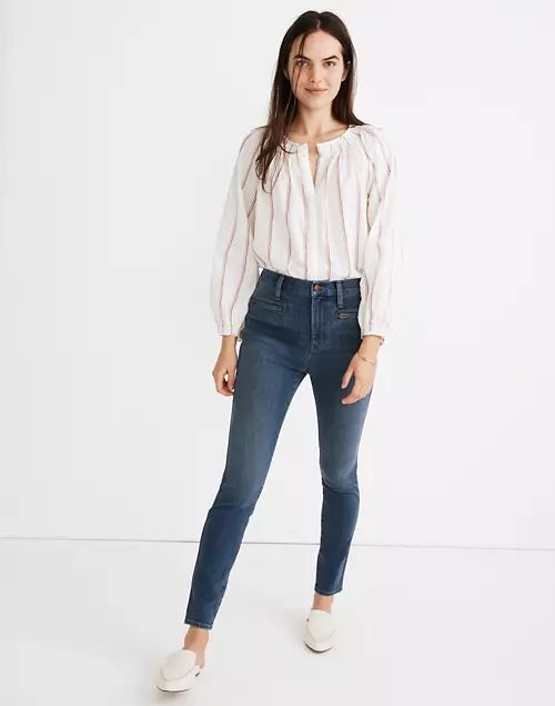 10" High-Rise Roadtripper Jeggings in Ellerby Wash: Zip Pocket Edition | Madewell