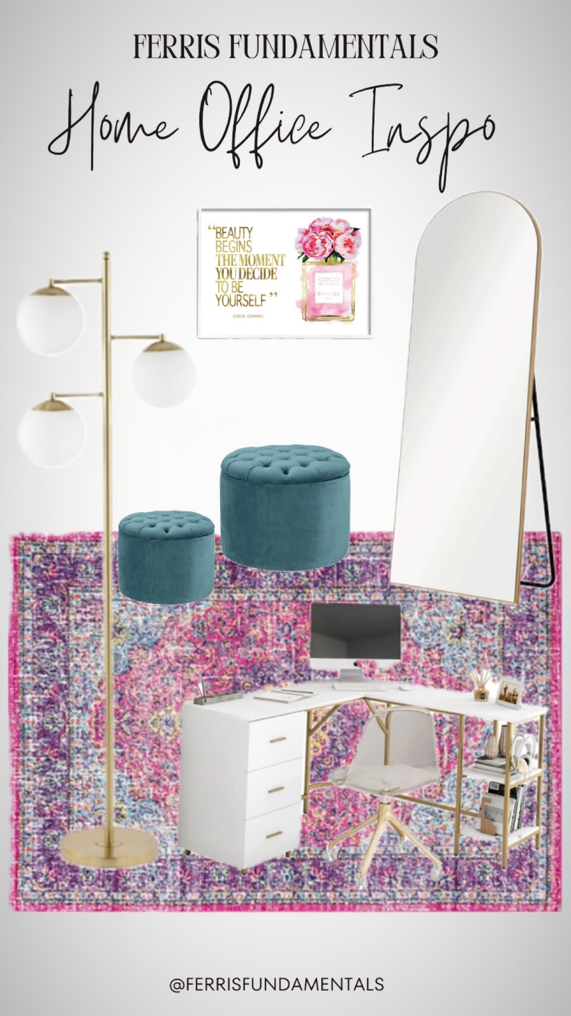 Home office inspo | vibrant office furniture & decor 🩷

#LTKHome #LTKStyleTip #LTKSummerSales