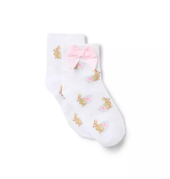 Bunny Bow Sock | Janie and Jack