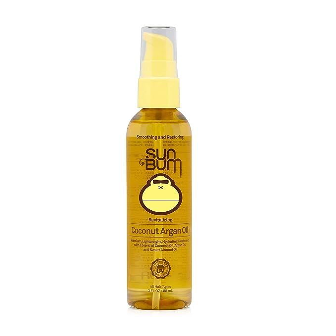 Sun Bum Coconut Argan Oil | Vegan and Cruelty Free Protecting and Strengthening Oil for All Hair ... | Amazon (US)