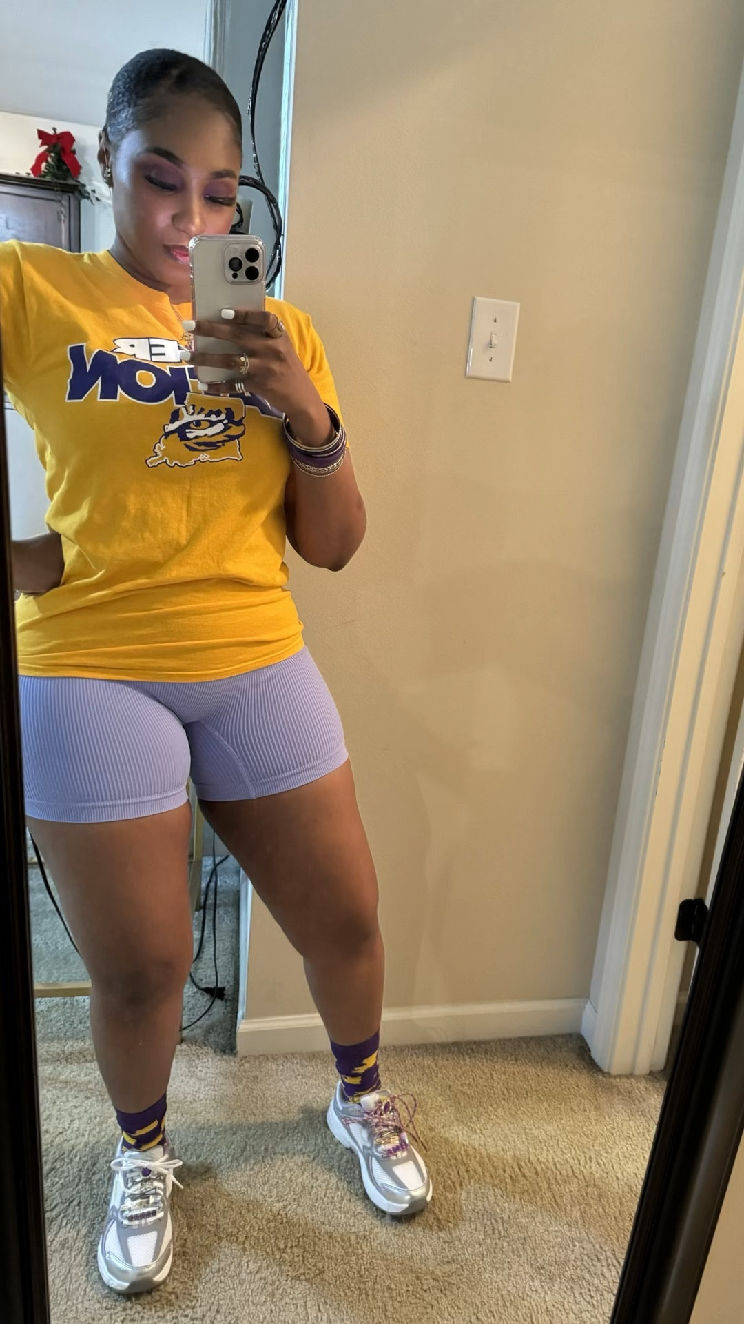 GEAUX TIGERS🐯💜💛 
