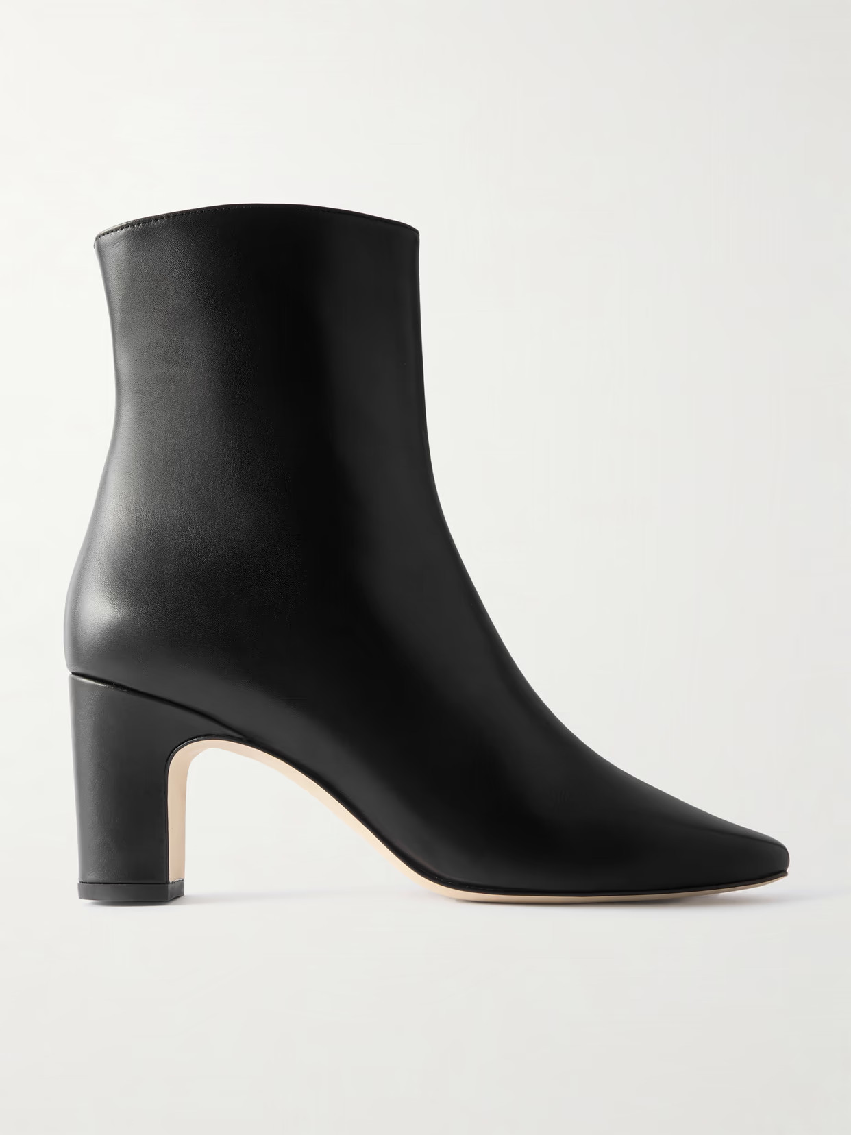 Manolo Blahnik - Ofaralo Leather Ankle Boots - Black | NET-A-PORTER (UK & EU)