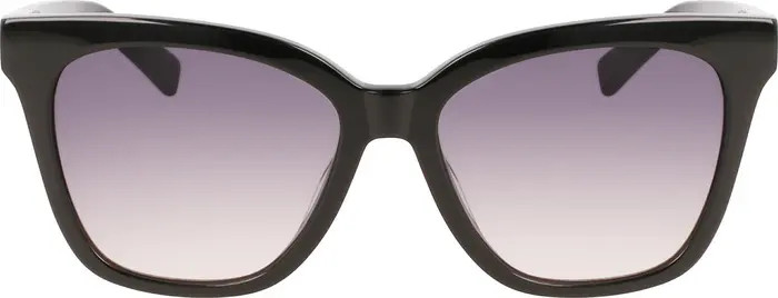 Longchamp Le Pliage 54mm Gradient Rectangle Sunglasses | Nordstrom | Nordstrom