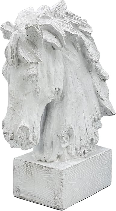 Galt International 18" Horsehead Resin Wood-Look Tabletop Sculpture Mantle Entryway Table Foyer H... | Amazon (US)