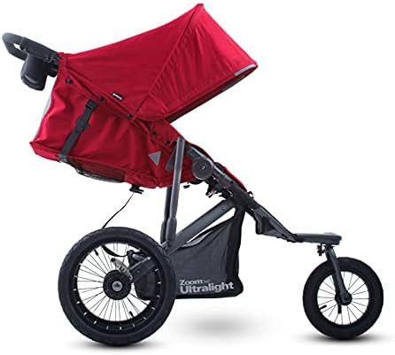 Amazon.com: Joovy Zoom 360 Ultralight Jogging Stroller, Large Canopy, Lightweight Jogger, Extra Larg | Amazon (US)
