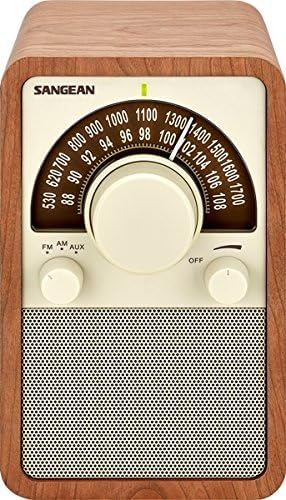Sangean WR-15WL AM/FM Table Top Wooden Radio, Walnut | Amazon (US)