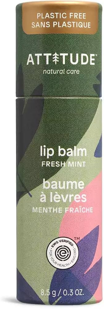 ATTITUDE Plastic-free Lip Balm, EWG Verified Plant- and Mineral-Based Ingredients, Vegan and Crue... | Amazon (CA)