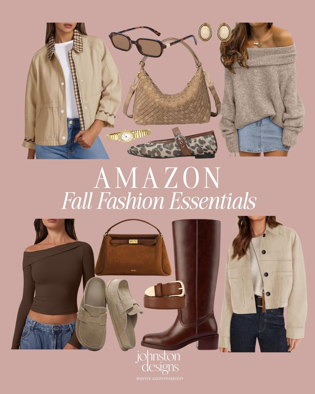 Fall staples that make getting dressed so easy. 🤎 These Amazon finds mix rich browns, soft neutrals and elevated accessories for effortless outfits you can wear all season long!

Amazon fall fashion, fall wardrobe essentials, Amazon fashion finds, neutral fall outfits, brown fall fashion, fall jackets for women, knee high boots outfit, fall accessories, casual fall style, trendy fall outfits

#amazonfashion #fallfashion #amazonfinds #falloutfit #fallstyle #neutralstyle #outfitinspo #amazonstyle #wardrobeessentials 

 #LTKootd #LTKSeasonal
