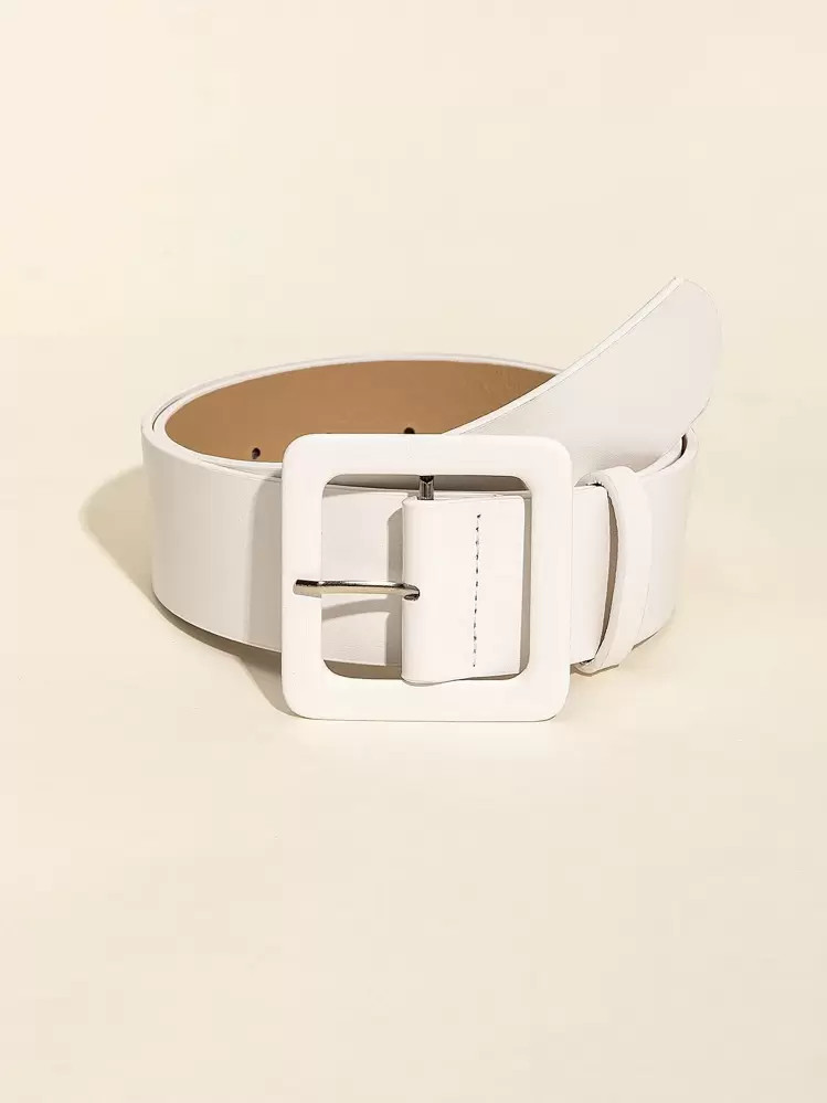 Square Buckle Belt Summer, School Fall, Autumn, Halloween | SHEIN
