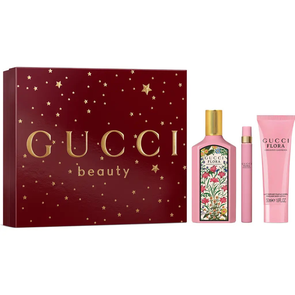 Gucci Flora Gorgeous Gardenia 3-Piece Gift Set at Nordstrom | Nordstrom