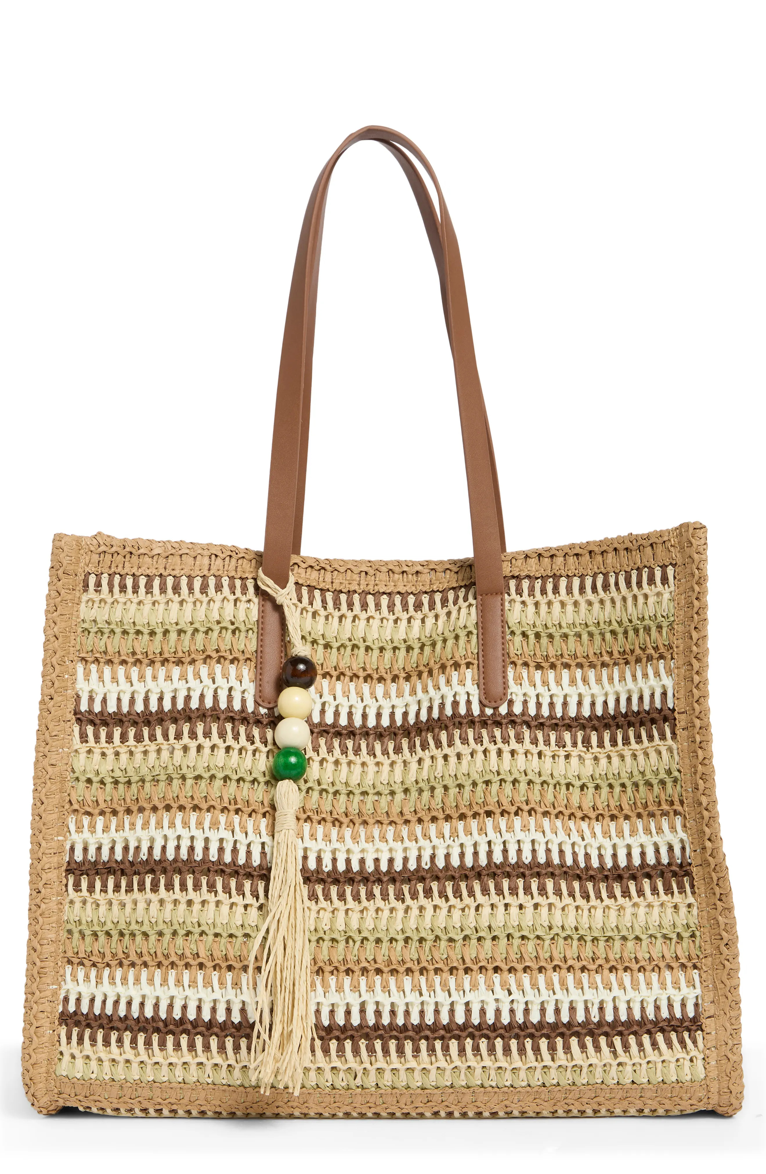 Citrine Woven Straw Tote (Women) | Nordstromrack | Nordstrom Rack