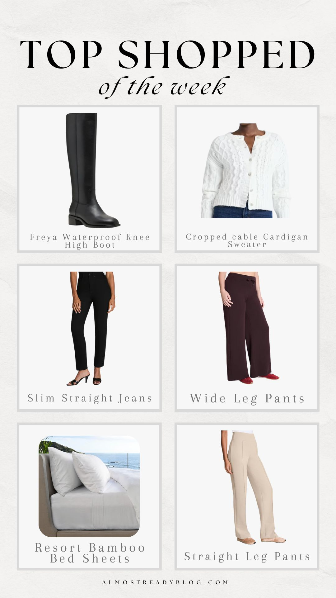 Top Shopped of the Week!!

top sellers, watchnow, new arrivals, spanx, gifts for her, winter fashion, nordstrom, loungewear, walmart, finds under 100, finds under 50, amanda west 

 #LTKSeasonal #LTKFindsUnder50 #LTKFindsUnder100