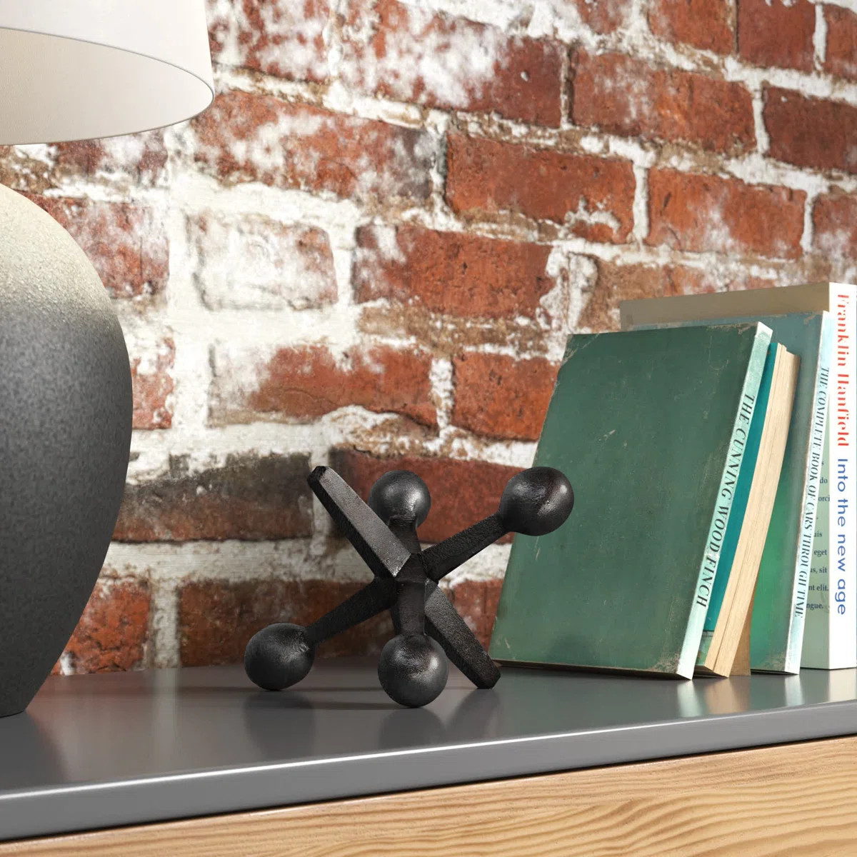 Modern Abstract Aluminum Decorative Object - Unique Geometric Metal Accent Sculpture for Contempo... | Wayfair North America