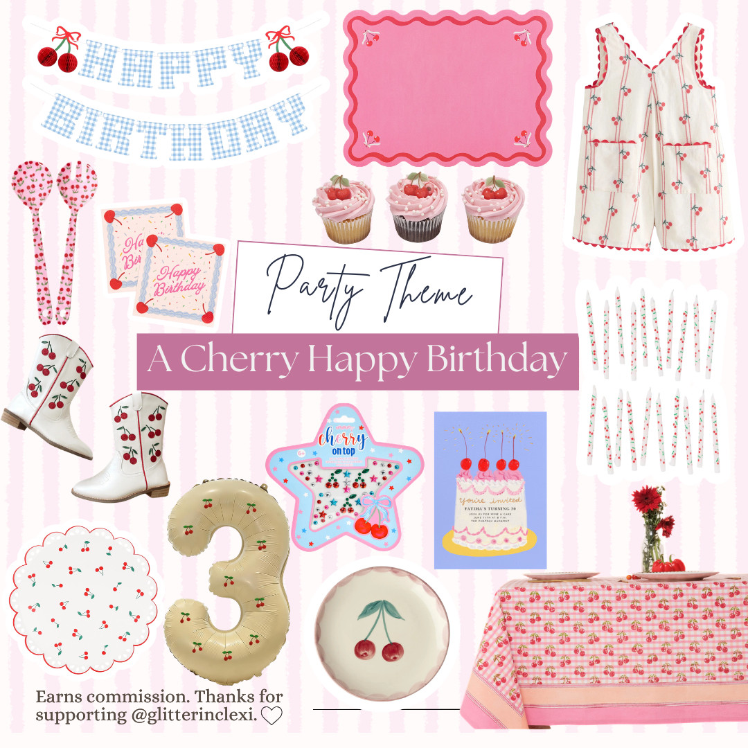 Party Cherry Theme 

 #LTKBaby #LTKKids