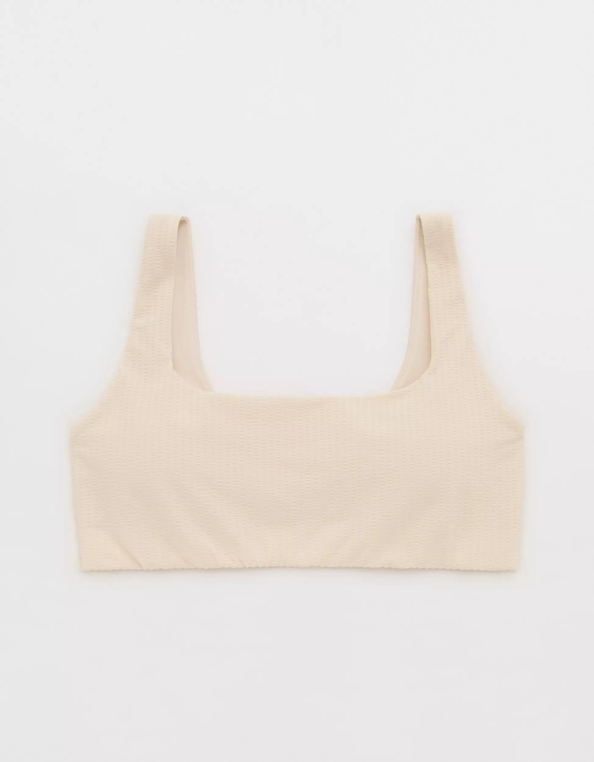 OFFLINE By Aerie Seersucker Classic Sports Bra | Aerie