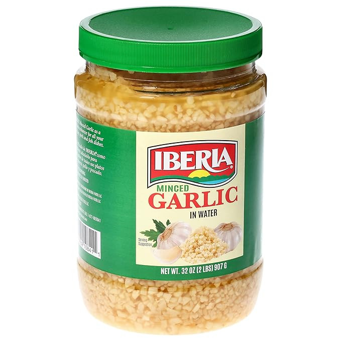 Iberia Minced Garlic In Water, 32 Ounce | Amazon (US)