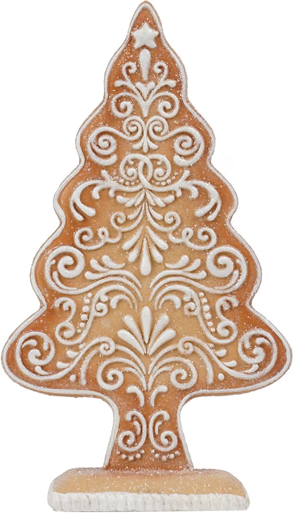 Braxio Christmas Tree Decorations Gingerbread Decor - Resin Gingerbread Xmas Tree Christmas Decor... | Amazon (US)