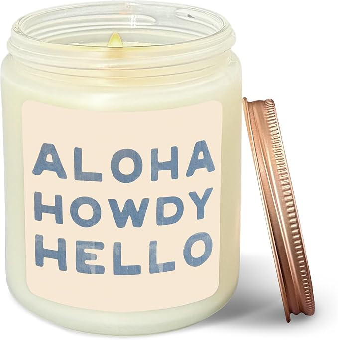 Coastal Cowgirl Room Decor,Coastal Cowgirl Candle, Beach Candles Western Lavender Candle, Coastal... | Amazon (US)