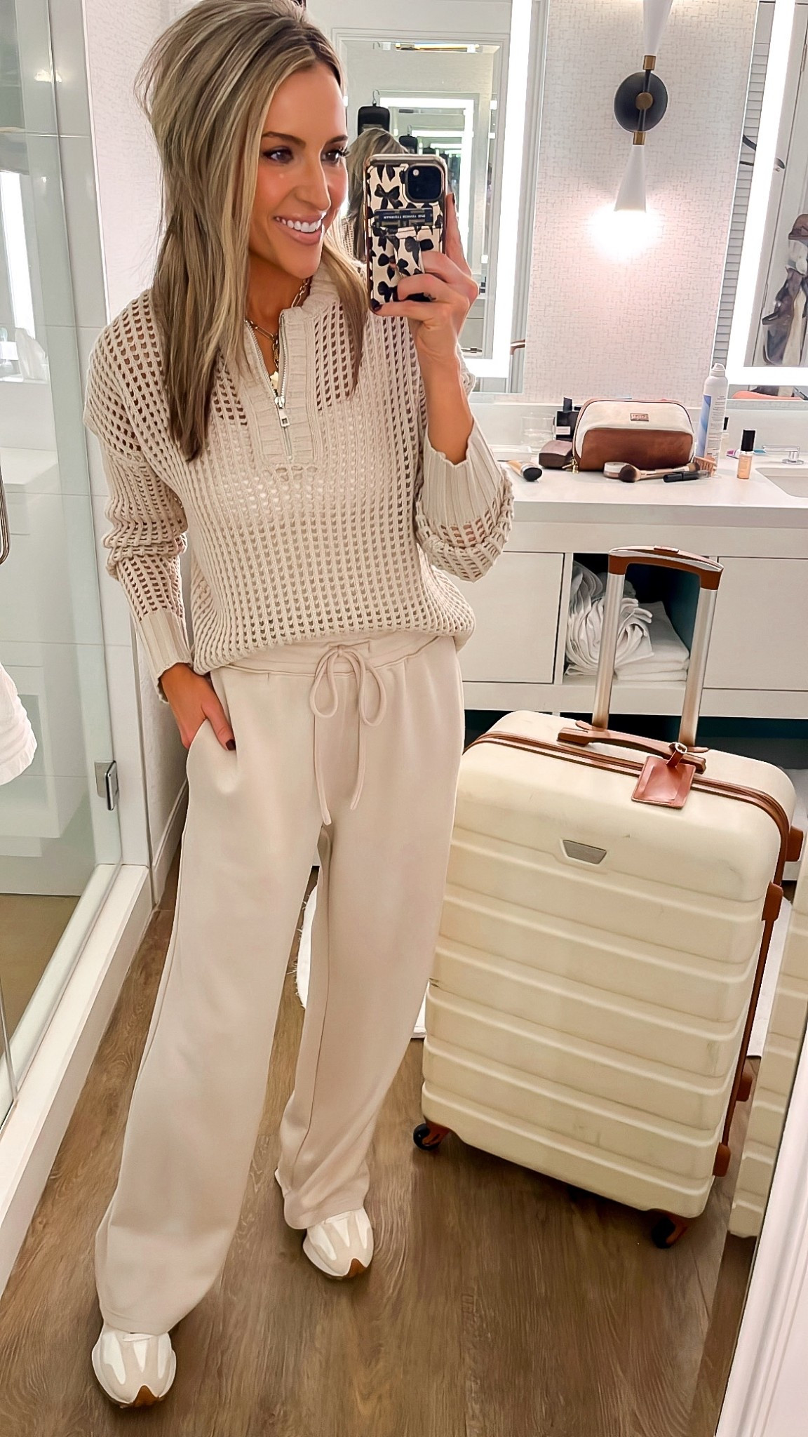 Perfect elevated, cute & comfy set! It makes a great travel day outfit, weekend casual or lounge! Wearing small 

#LTKFindsUnder50 #LTKTravel #LTKStyleTip