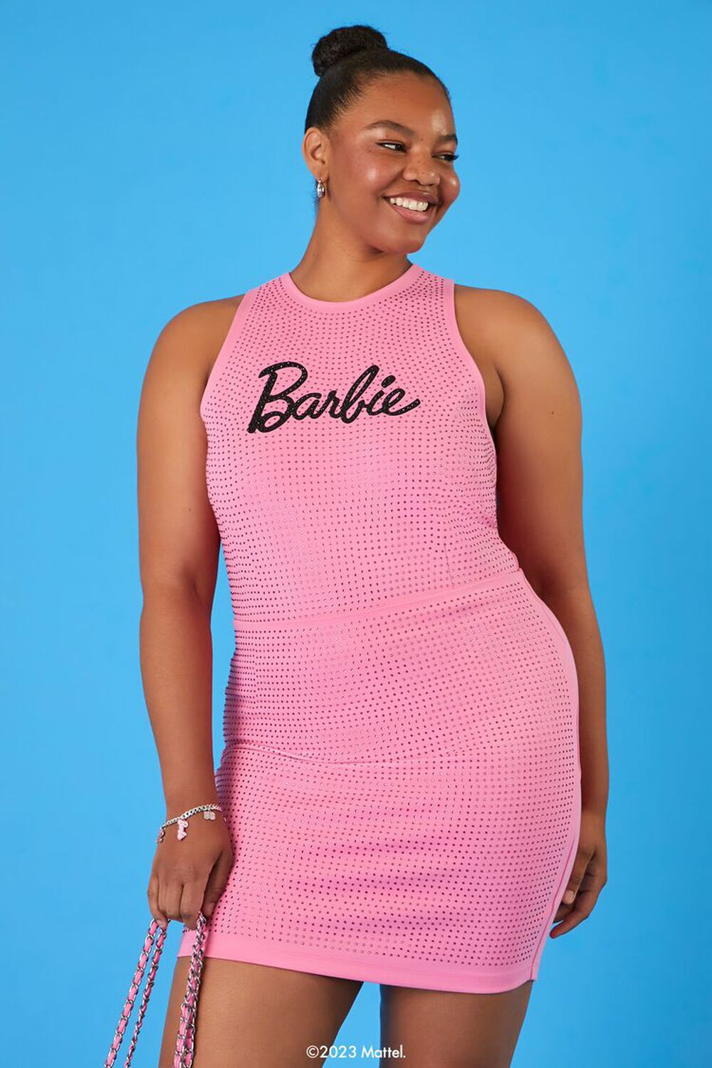 Plus Size Barbie Tank Top & Skirt Set | Forever 21 (US)
