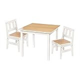 Honey-Can-Do Kids Table and Chairs TBL-09662 Natural | Amazon (US)