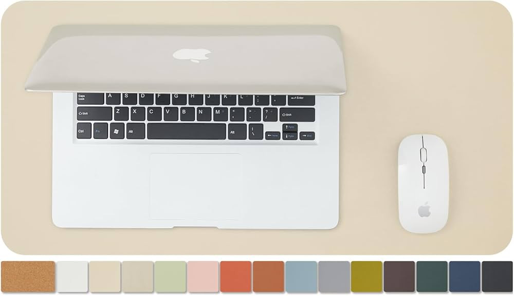 Compact Cork Desk Mat - Small Dual-Sided Desk Pad for Office and Home - Desk Organization and Acc... | Amazon (US)